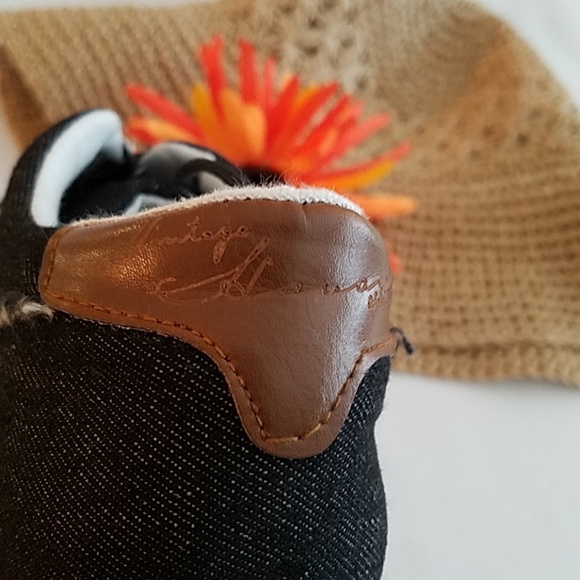 NIB Vtg Sz 6 Havana Espadrille Platform Sneakers - Picture 7 of 8